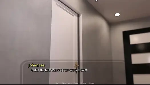 Grandmas House - Annabelle gat spanked.