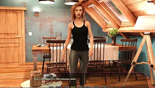Haley Story #18 - Johannes fucked Adriana and Haley at the same time