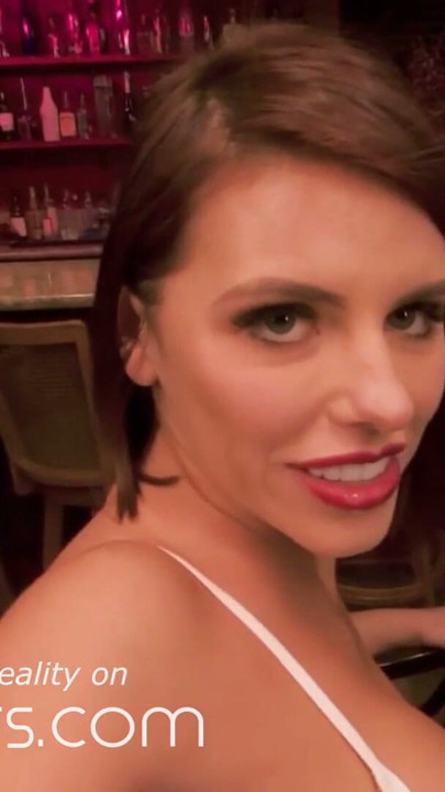 VR BANGERS Sexy Cocktail Master Adriana Fucks Behind The Bar | Clip 1