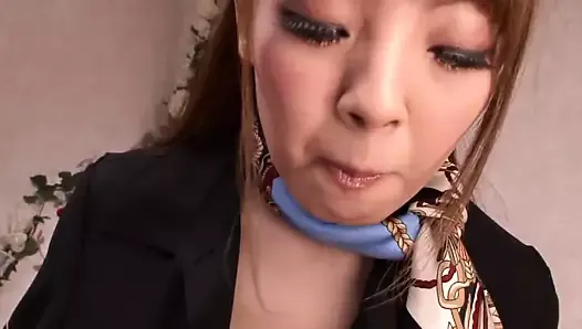 Busty asian babe incredible massage