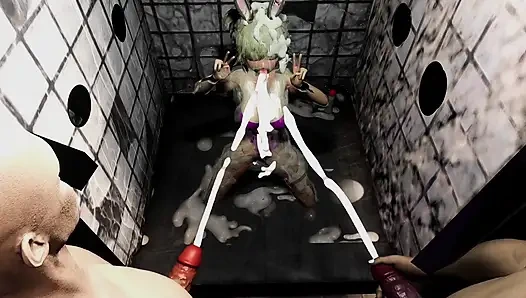 Nach feierabend schmutzige dusche im büro