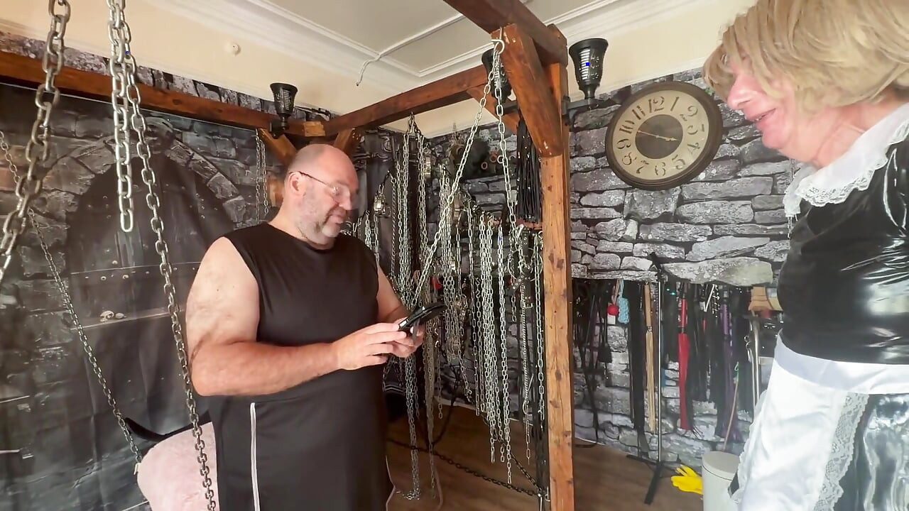 Lanista Bear Punishes Maid Jayne for Enjoying Herself