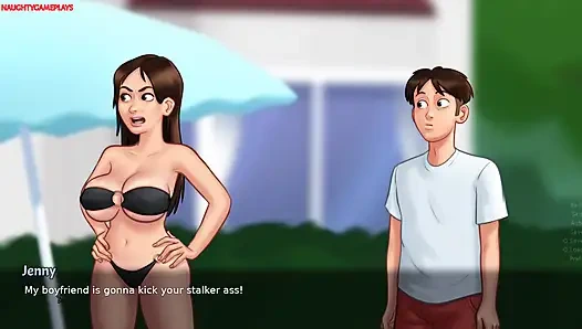 Yaz mevsimi efsanesi darkcookie'den bölüm 30 - orta yaşlı seksi ev sahibi büyük yarağını emiyor ve ona güzel bir ayakla muamele çekiyor