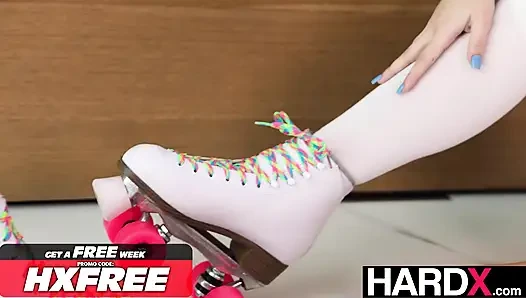 HARDX - Hardcore Anal Nymph - Liz Jordan’s Petite Body Gets Demolished by Big Dick