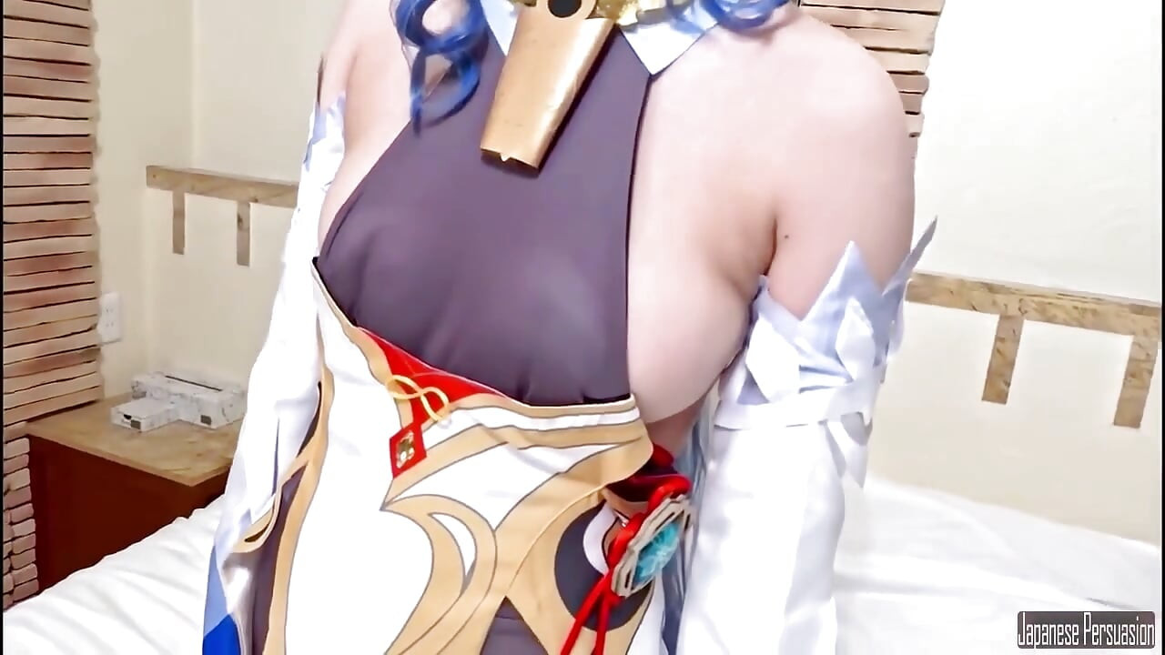 Cosplay Beauty Inspired by Genshin Style Shows Her Curves in a Playful POV Moment Ending in Creampie