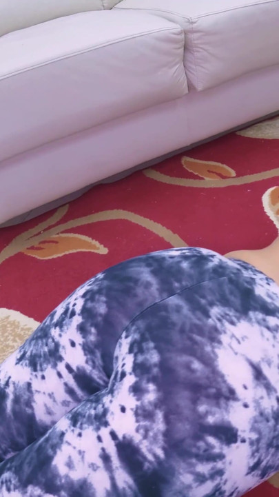In Yoga Class, She Gave Me Her Tight Ass in Hot Positions