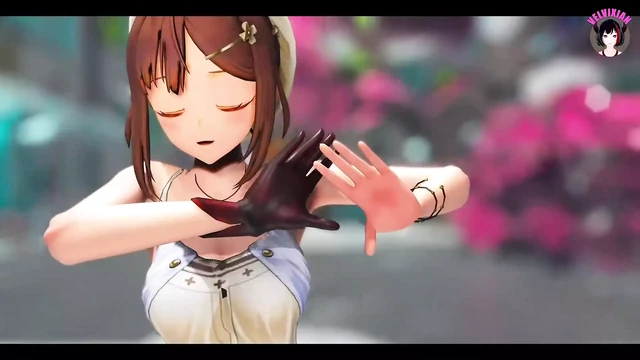 Ryza Miraikei Dancing In Sexy Panties (3D HENTAI)