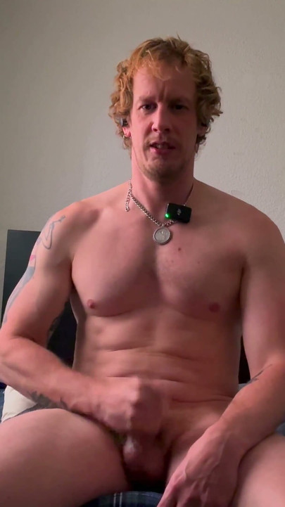 Gay Gooner Christian Hunter Cums a Second Time and Makes His Thick Cut Cock Creamy Af