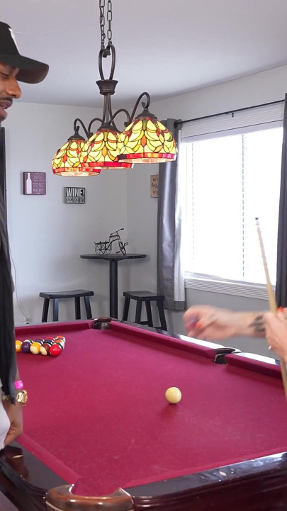 Billiards Turns Into BBC Threesome for Elana & Sara