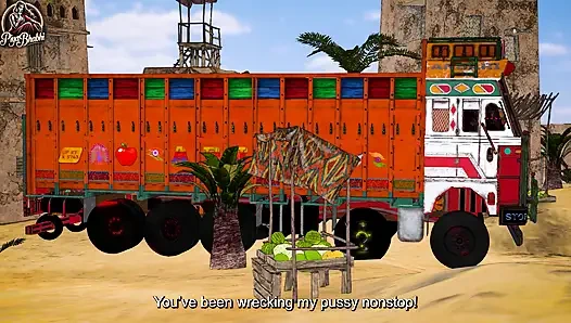 Gaon ki bhabhi wird zur schlampe aller - von der Lkw-Fahrt bis zur vollen Gaand Maar