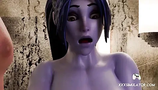 Widowmaker badezimmer backshots Gameplay