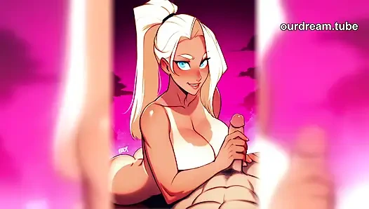 Tanned Blonde Barbie Doll Does Whatever You Want (AI Hentai)