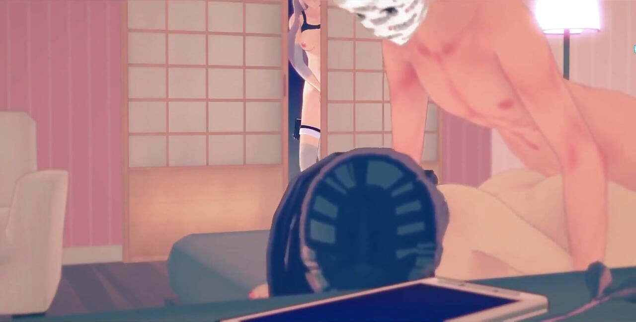 Трахающиеся Hinata и Sakura получают ревнивый шаг | Фильм хентай Наруто | Полный фильм о фантазии просто или Ptrn3