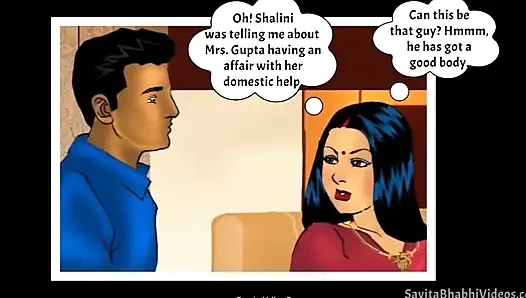 Savita bhabhi episode 5.   Nokar ke maje savita ki chudail   full video in bio
