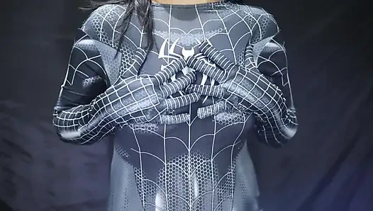 Örümcek adamın cosplayer'ı kötü bir adam olacak ve amcığı gerçekten ıslak bokep indo viral