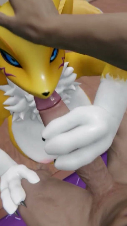Furry MILF Renamon  Fucked Hard and Creampied -Compilation | Clip 1