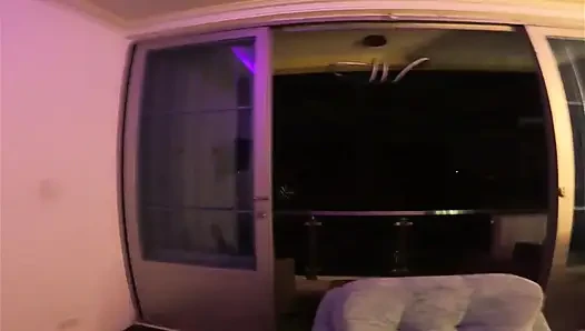 I Kept Hearing Someone On The Balcony SurprisinglyIt Is a Sexy Black Wonder Woman Gave Her Cute Ass a Tour of My Condo - Jhodez1