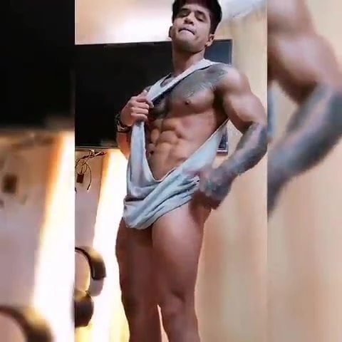 tattooed latin model