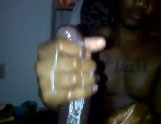 Helping your boy out by jerking that big black cock