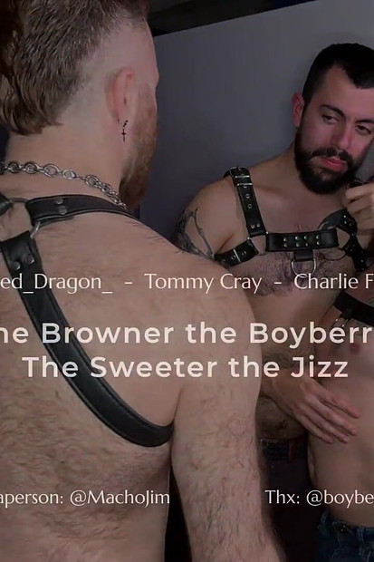 Hairy Men Orgy at Boyberry