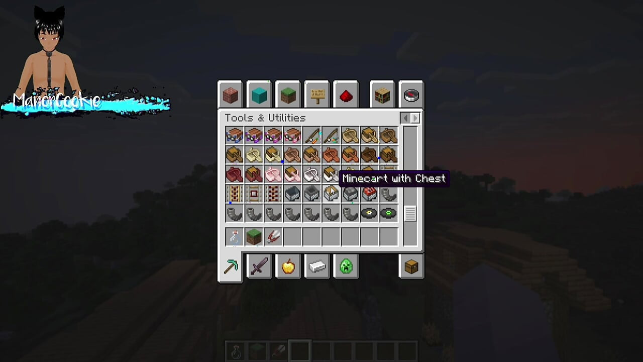 Minecraft mod Needs of Nature - Steve và alex thủ dâm và khoe một số tính năng! Giống như xuất tinh!