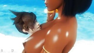 AlmightyPatty - quente 3D sexo hentai compilação - 317