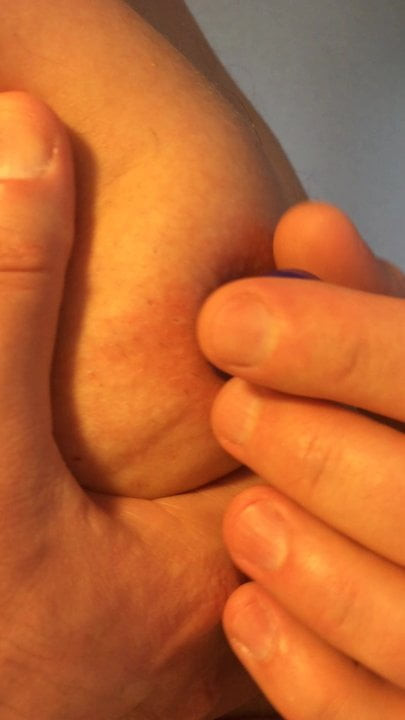 Playing my nipples