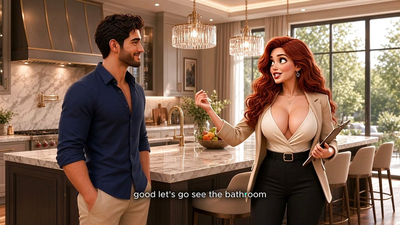 Husband Cheated with Hot Redhead Realtor and then Fucked BOTH!