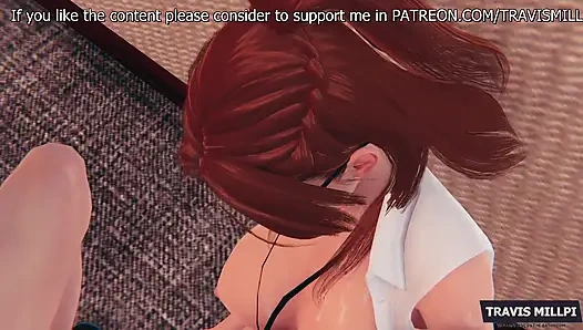 Private Lesson with the Redhead Professor Fail the Test, Get Punished