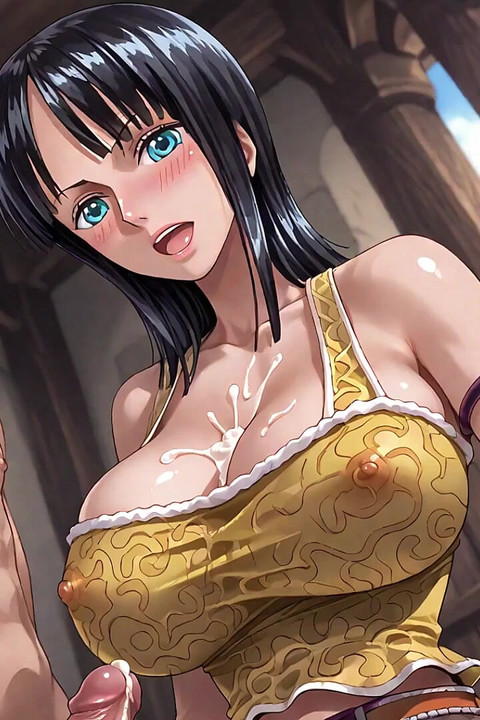 Ai Image One Piece Robin Hen (Skypiea)