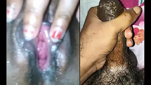 Desi wife videos calling pussy fingered show And husband handjob
