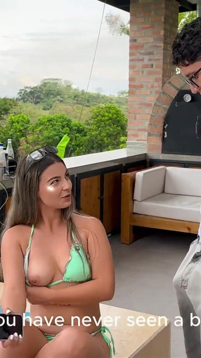 MY STEPSISTER WITH THE PERFECT ASS, SUCKS MY COCK AFTER OUR FIGHT IN THE MIDDLE OF A WALK | Clip 1