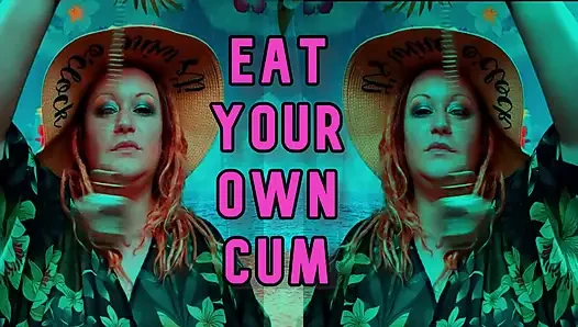Mesmerized to eat your own cum for sissies Camp Sissy Boi version