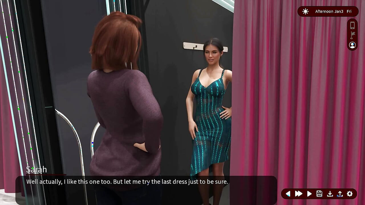 Whispers of Desire: the Sexy Beautiful Wife in the Clothing Store - Episode 3