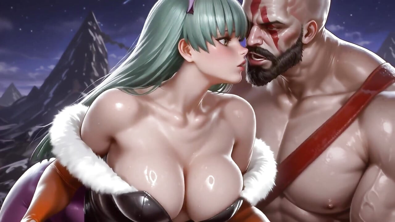 Kratos (God of War) X Morrigan (Darkstalkers)