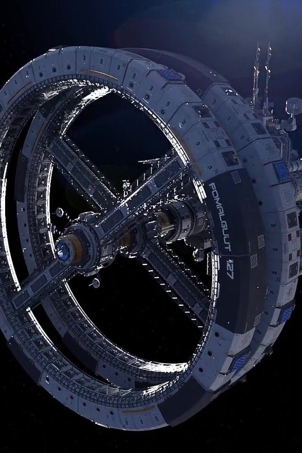 Nexus 3 Orbit Meta. Seksi sarışınla uzay istasyonunda 3 boyutlu animasyon sikişi