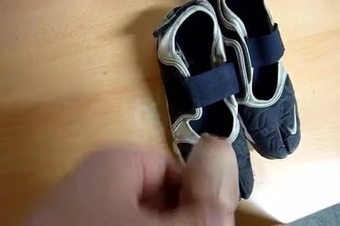 Cum on my GF Nike Rift