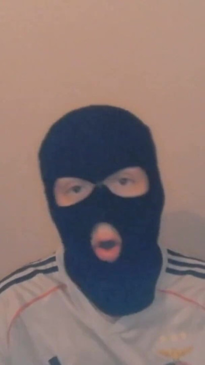 Anonymous Masked Football Bro Edges & Finger Fucks Himself to DnB | Clip 1