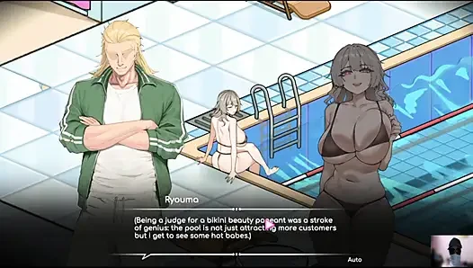 Ep-1 lifeguard holic! NTR Hentai game gameplay! I got a swimming pool and there are many hot girls!