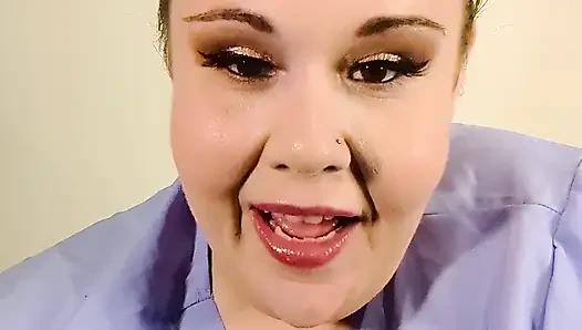Suster nakal lagi memeriksa prostat nakalmu