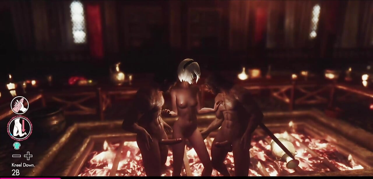 Knallen von 2B in Skyrim OSEX (Nier x Skyrim)