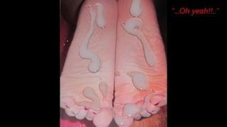 Os pés sensuais de Tonia.
