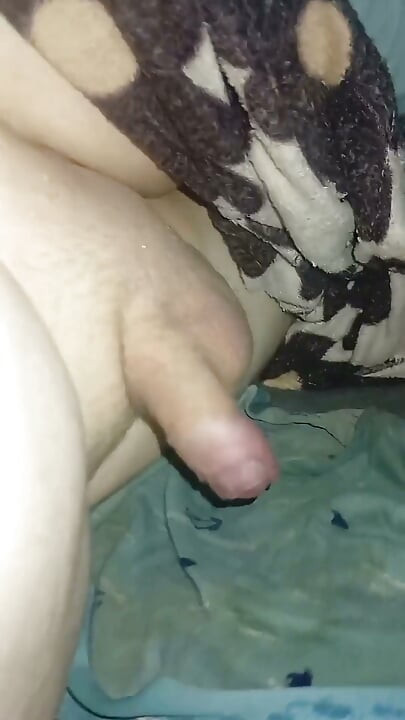 Fat Gay Jerking Cock and Cumming