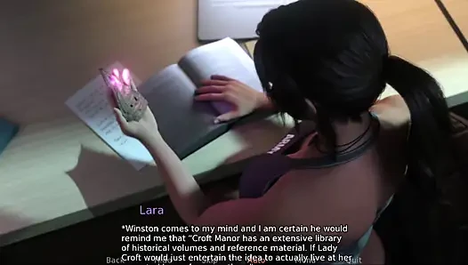 Croft adventure #1 - lara nggak bisa berhenti mikirin seks lesbian