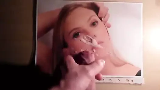 Scarlett johannson'da 3 cumtribute