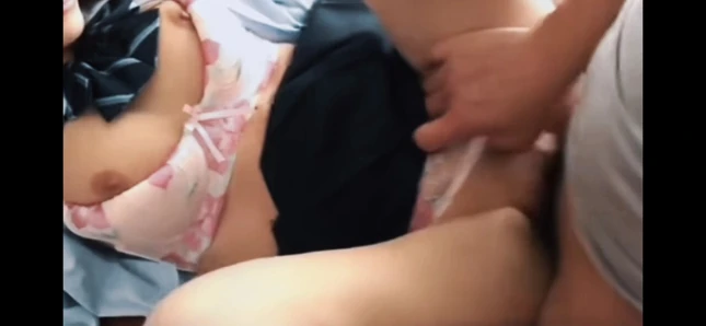 Fucking my step sister after school and creampied twice in her panties and cum inside her in her tight pusssy