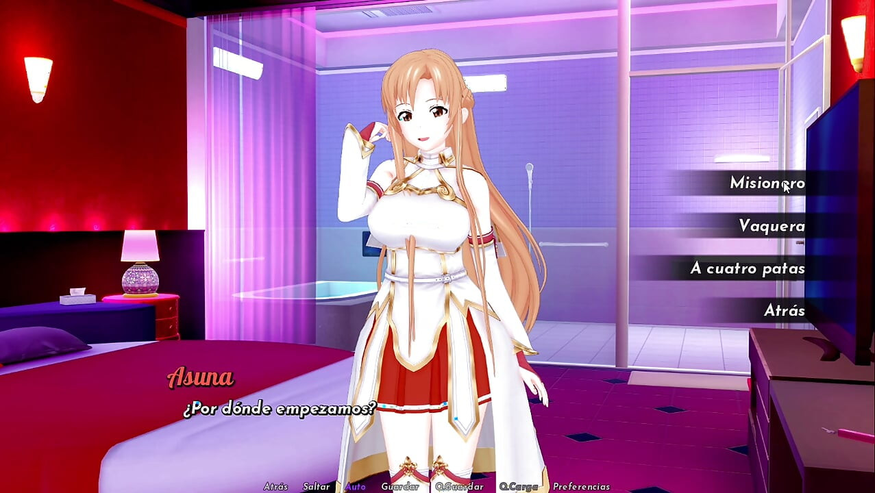 ISEKAI BROTHEL GAME +18 GAMEPLAY WITH ASUNA YUUKI