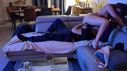 Fick auf der couch