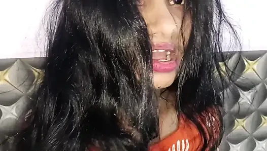 Real Indian Girl Sudipta Foot Fetish Handjob & Blowjob Session