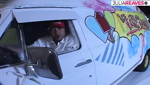 Sexy girl sucks a hge cock then gets fucked to a massive mouth cumshot